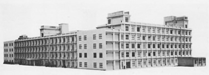 昭和43年当時の基礎工学部学舎